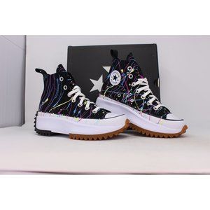 Women's Run Star Hike Hi Black/Multi-White 571872C